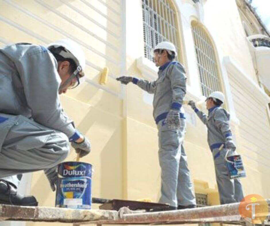 giá nhân công thi công sơn nước tại Đà Nẵng