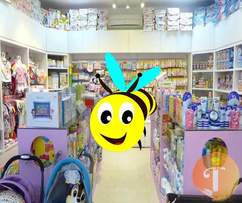 shop mẹ và bé ở đà nẵng - Shop ong vàng