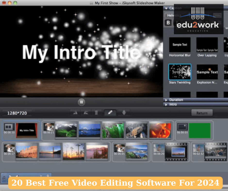 iSkysoft Slideshow Maker - Best Batch Video Editing Software for 2024