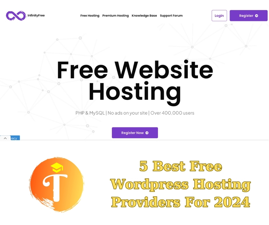 InfinityFree - Trusted WordPress hosting provider 