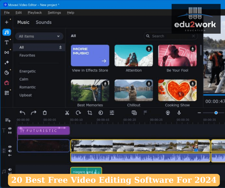 Movavi Video Editor - Best Batch Video Editing Software for 2024