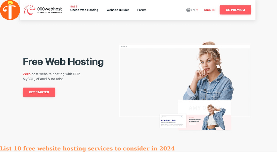 Best free website hosting services compared for 2024